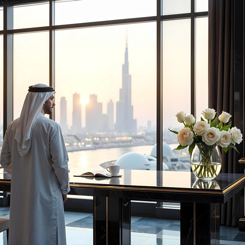 Luxury Perfume Bottle Closeup