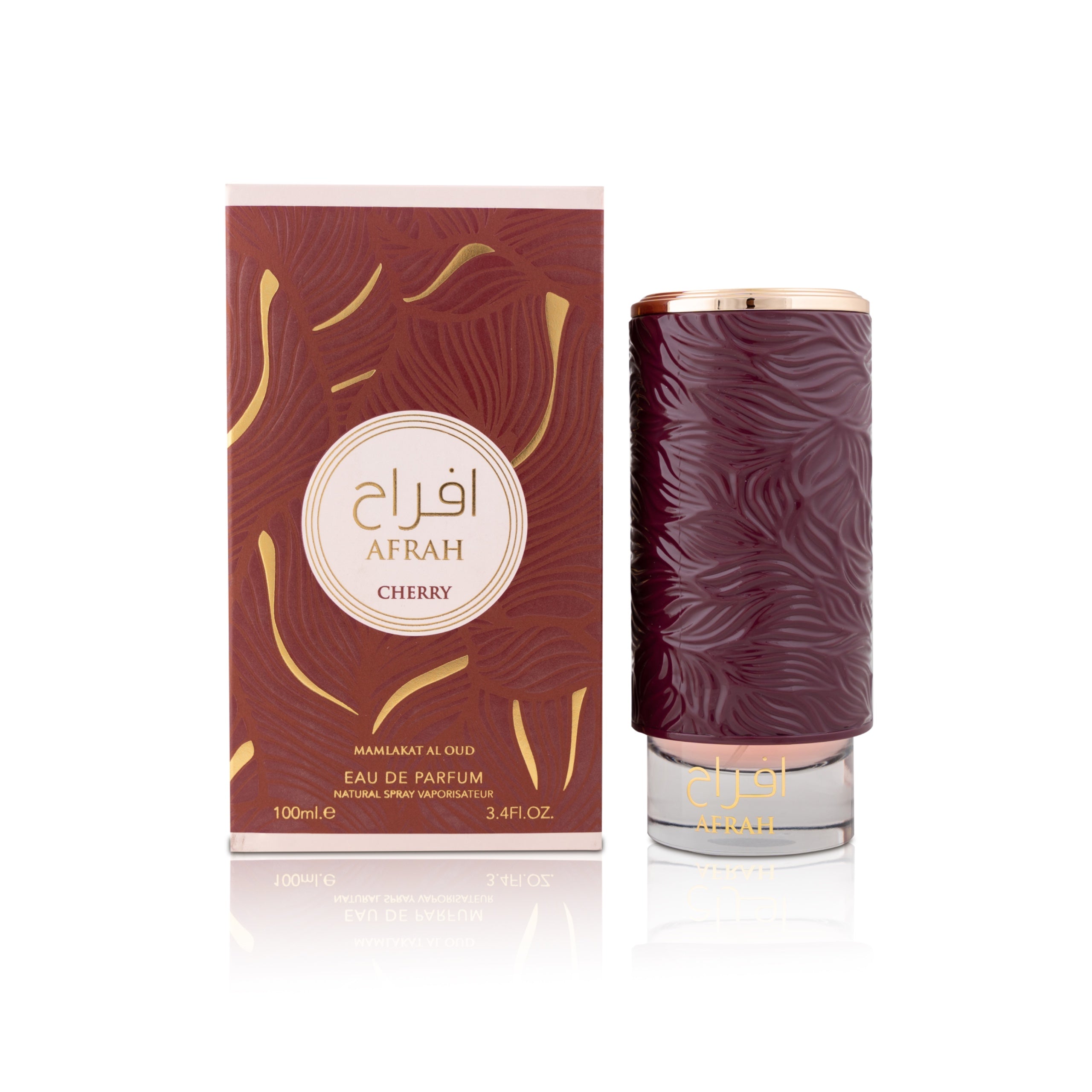 Mamlakat Al Oud Afrah Cherry for Women with box