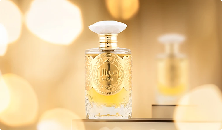 Lifestyle Image with Perfume