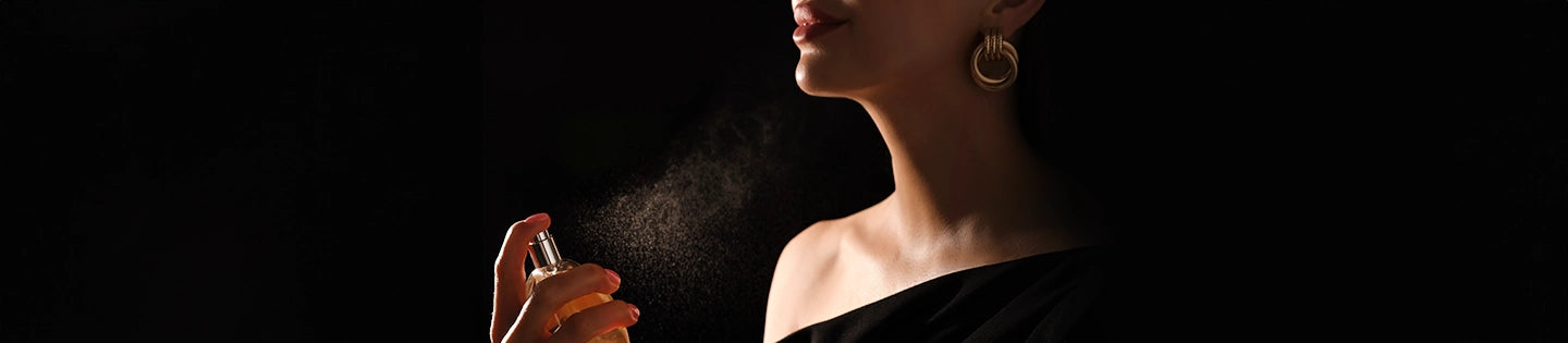 Elegant Woman with Fragrance