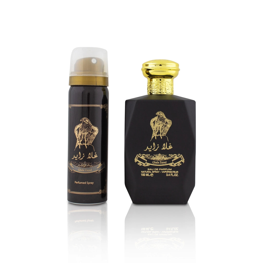 Ghala Zayed with Deodorant Premium Perfume - Mamlakat Al Oud