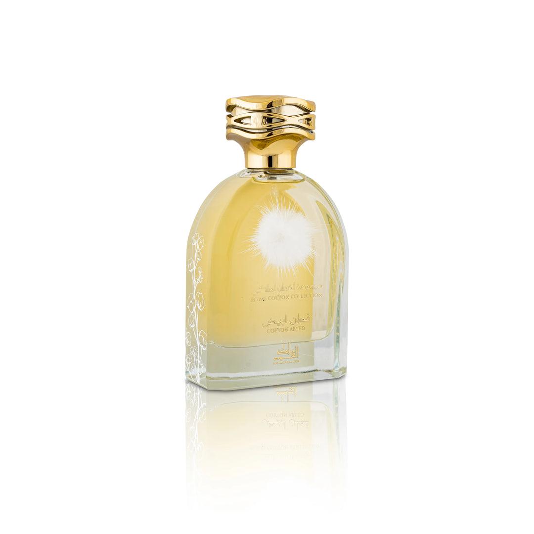 Royal Cotton Collection Abyed 1 oud perfume featuring deep earthy tones for men.