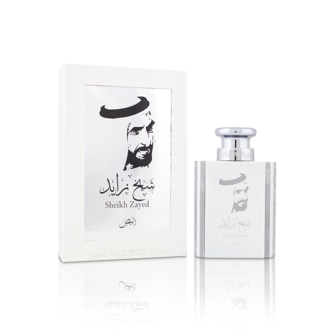 Sheikh Zayed white- Ajial Collection - Mamlakat Al Oud